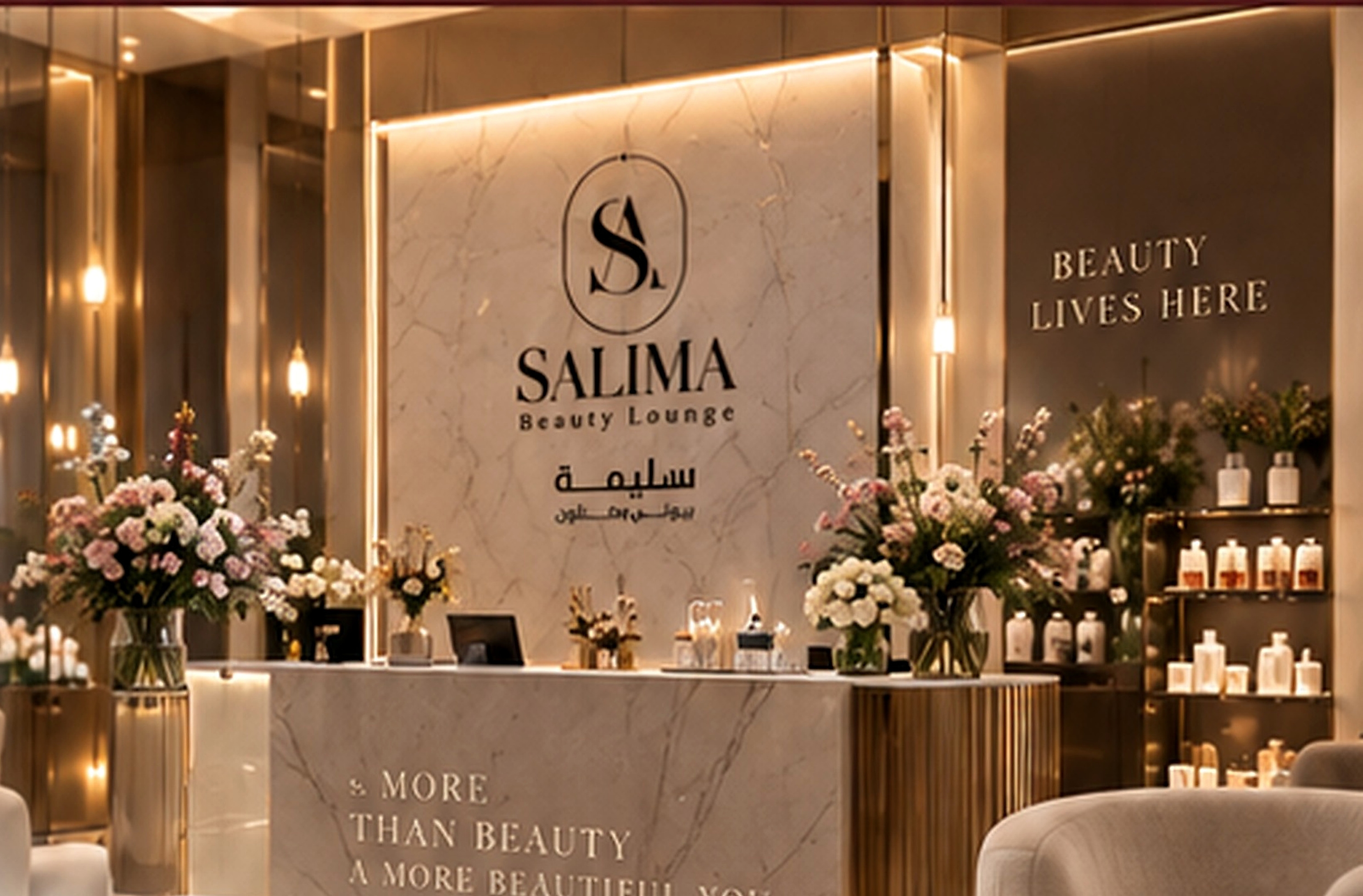SALIMA Beauty Lounge interior